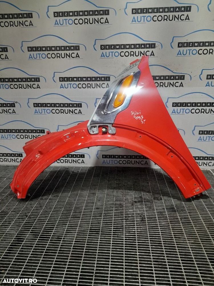 Aripa Stanga Fata Mini Countryman 2010 - 2016 4 Usi rosu (1093) - 1