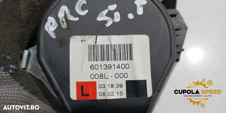 Centura siguranta stanga fata 601391400 Porsche Cayenne 955 [2002 - 2 - 2