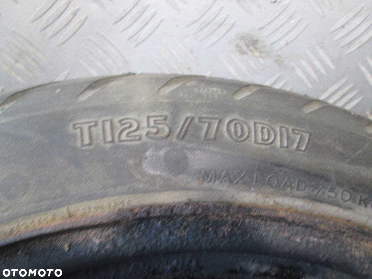 KOŁO DOJAZDOWE DOJAZDÓWKA TOYOTA COROLLA VERSO II R17 5X114,3 ET39 125/70 - 3