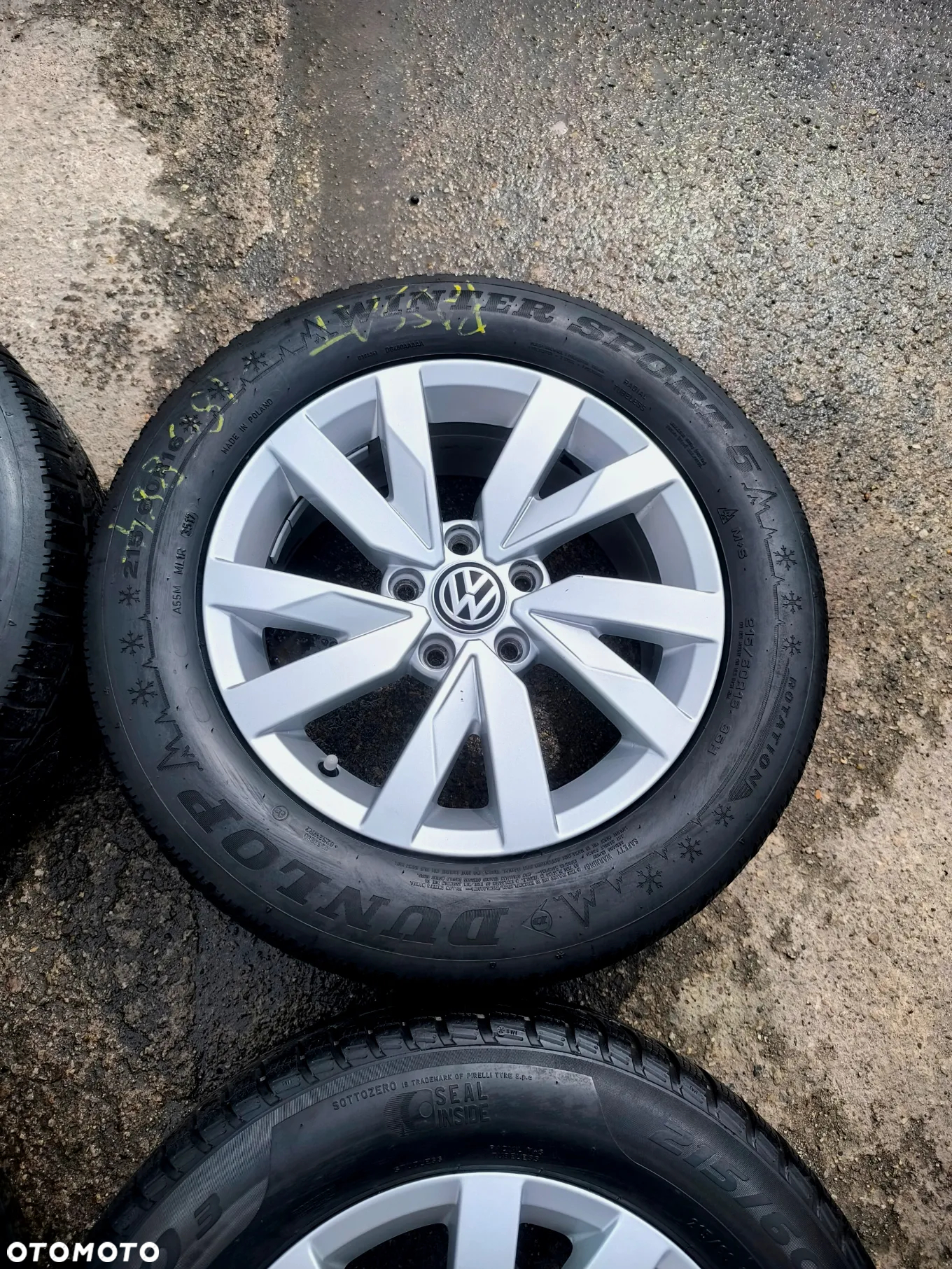 5x112 Alufelgi Felgi Aluminiowe 16 Koła Zimowe Zima VW PASSAT B8 3G0 SHARAN II 2 TROC THE BEETLE SKODA YETI SUPERB III 3 SEAT ALHAMBRA II 2 AUDI A6 C6 Q2 Legnica ALU-RAD 215/60 5mm - 6