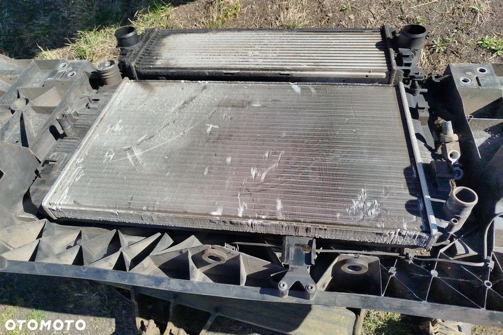 pas przód przedni + chłodnice wody klimatyzacji intercooler 2.5 TDI do Volkswagen Crafter 05- - 6