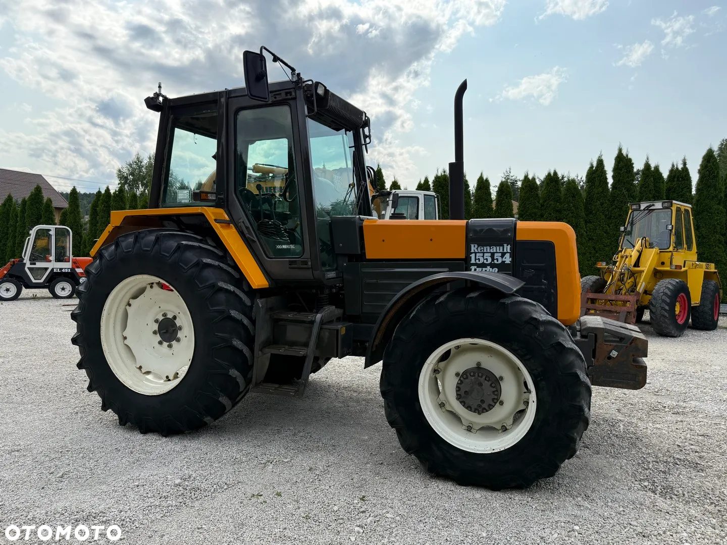 Renault 155.54 CIĄGNIK TRAKTOR / JEDYNIE 4980 MTH / KLIMA / SPROWADZONY / PIĘKNY / ORYGINAŁ / ZADBANY / 1995 ROK / SILNY / 145-14 bb 155-54 bb 120-54 vv 133-54 hh 110-14 hh 110-54 case - 8