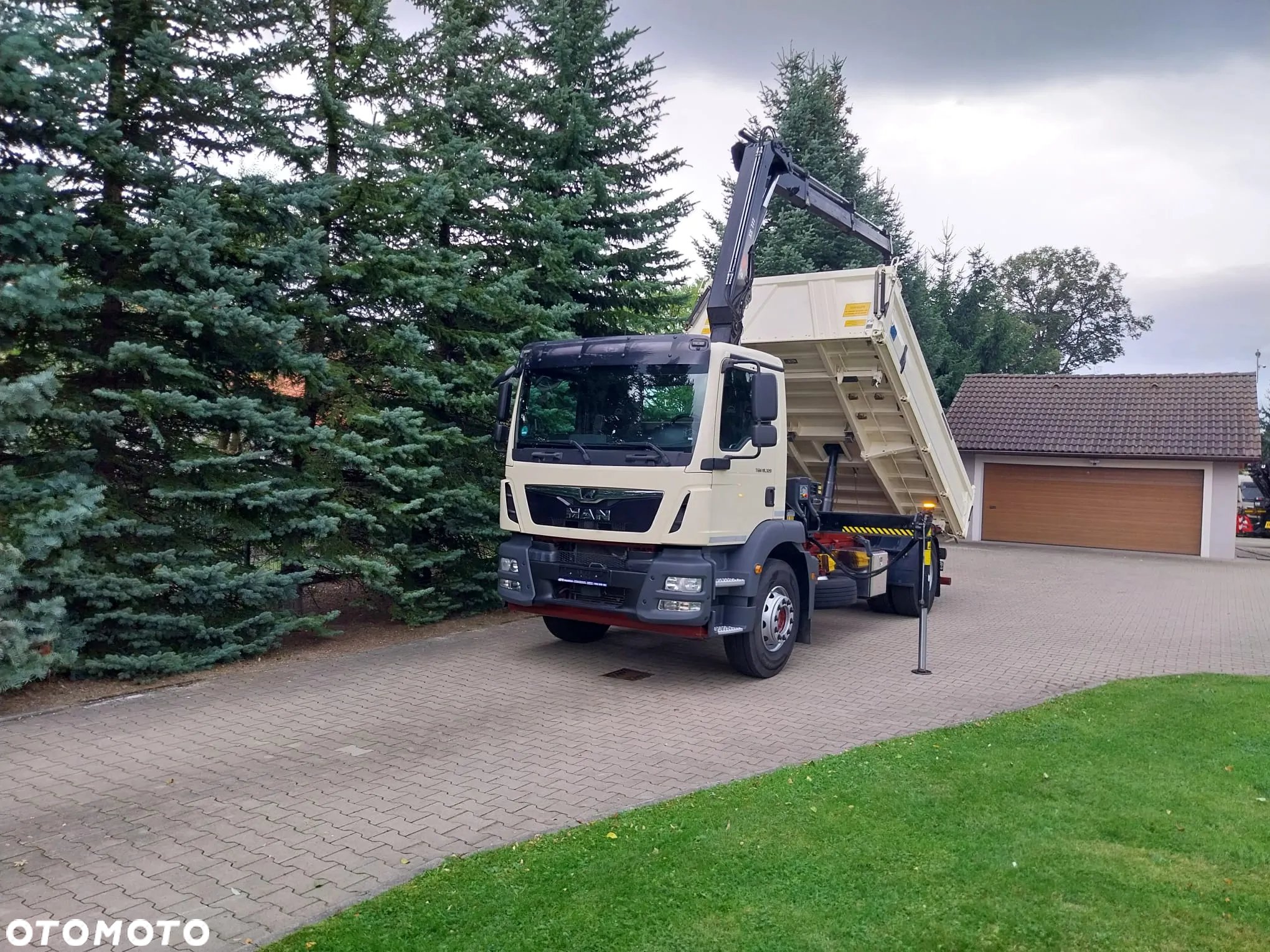 MAN TGM 18.320/ 3-str. Meiller z HDS HIAB 111 - 6