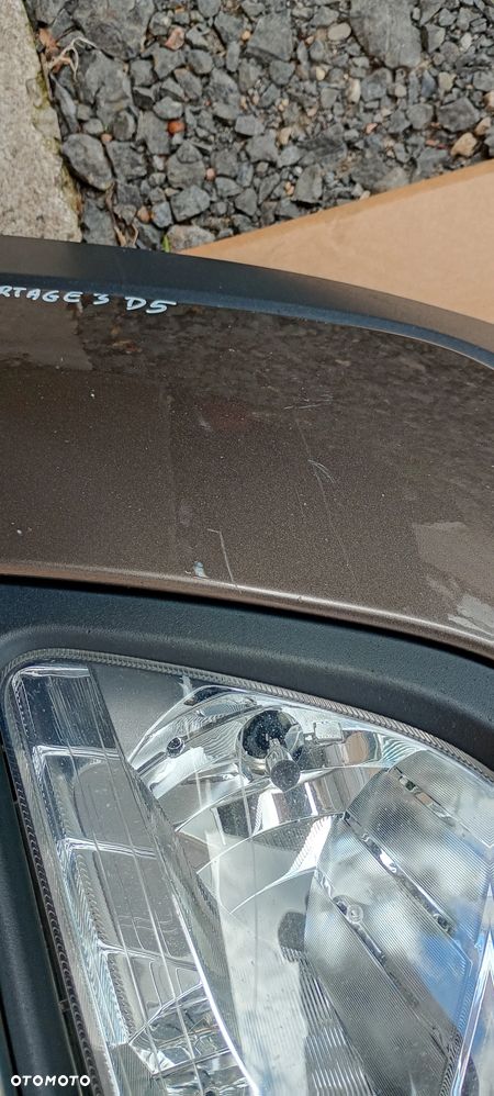 Zderzak przód przedni kompletny grill halogeny KIA Sportage III 3 D5 - 11