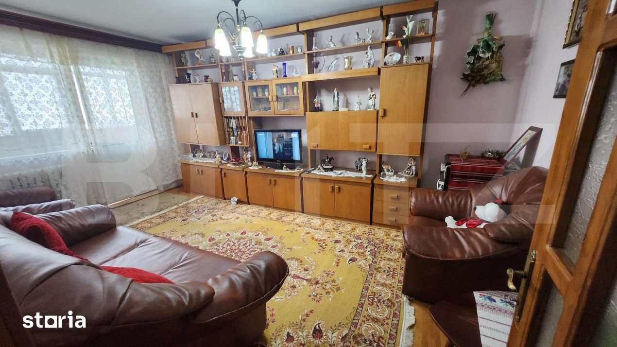 Apartament 3 camere, etaj intermediar, 65 mp utili, George Enescu — fotografia 3