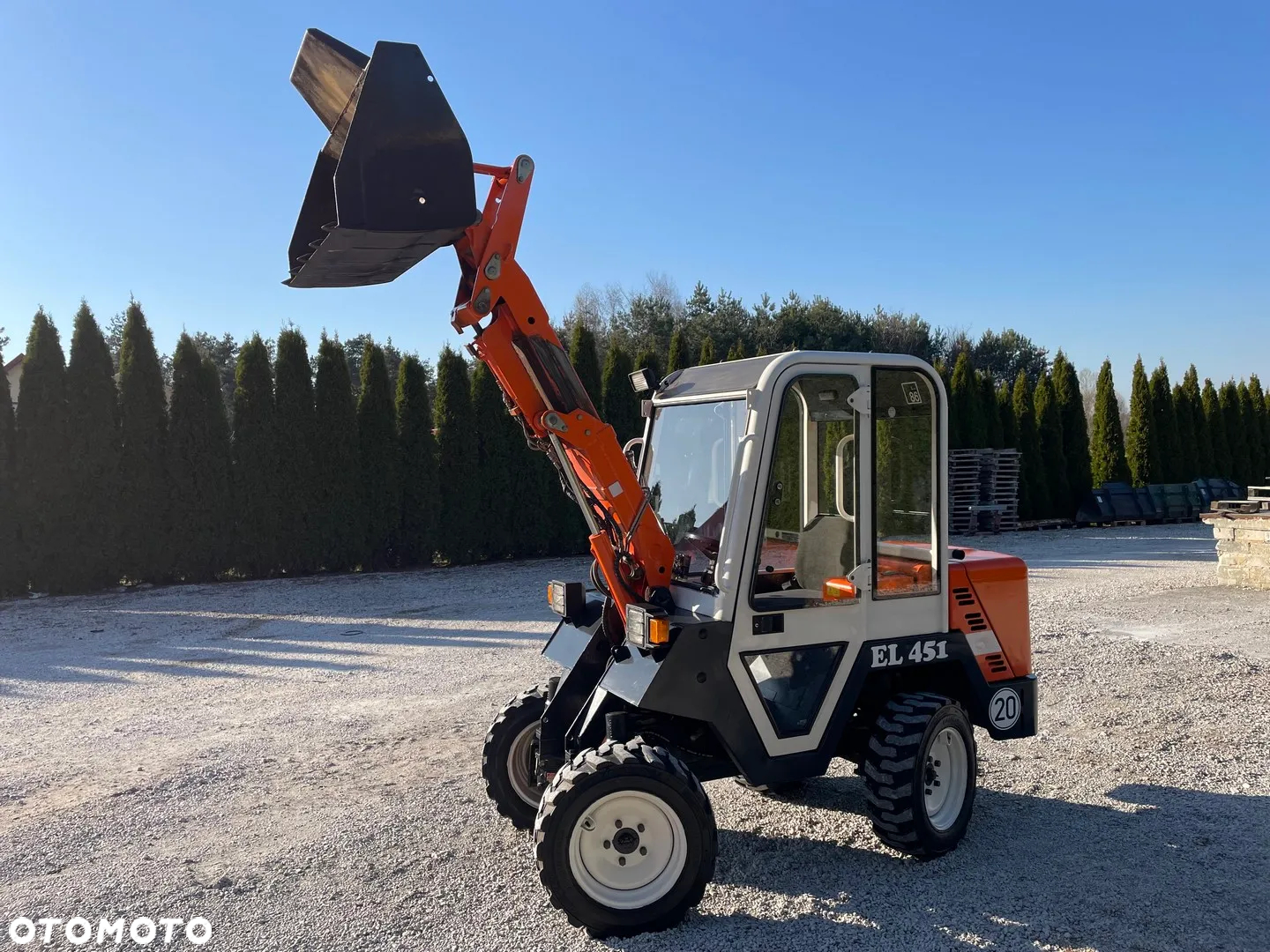 Schaffer Weidemann Ładowarka Miniładowarka TELESKOPOWA / PIĘKNA / PEL-JOB EL 451 / JEDYNIE 120CM SZEROKOSĆI / KOMPLET OSPRZĘTU 4 SZT / SZYBKA I SILNA / DO ROLNICTWA OGRODNICTWA PEL-JOB Schaeff Avant MAŁA NISKA - 4