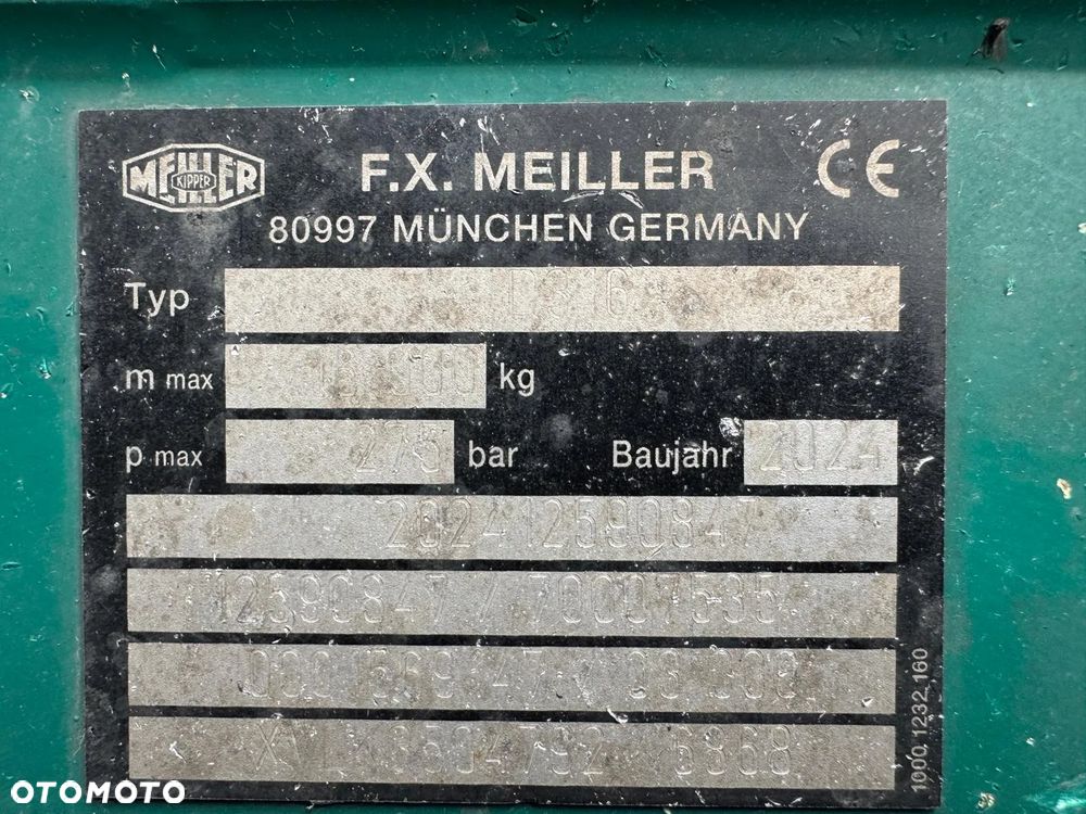 Mercedes-Benz AROCS 3351 6x6 WYWROTKA TRÓJSTRONNA Z BORDMATIKIEM - 20