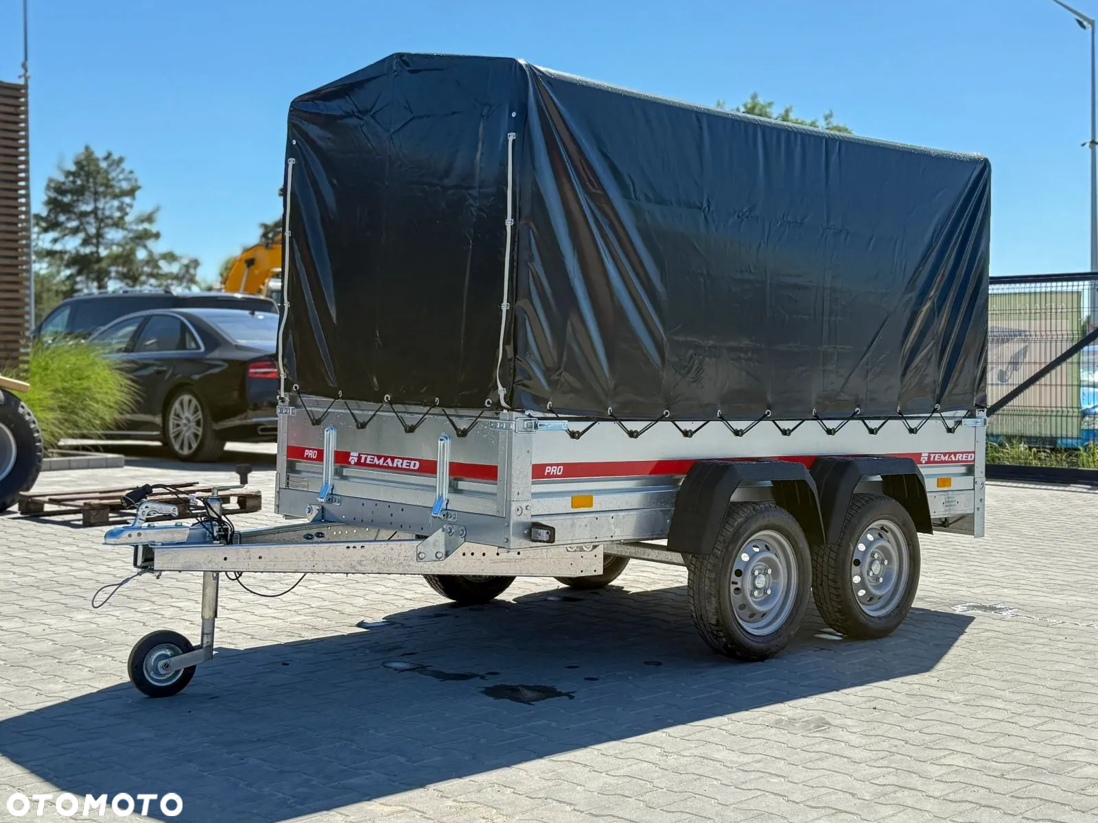 Temared PRO 2612/2 Przyczepka samochodowa 264x126cm dwuosiowa - 6