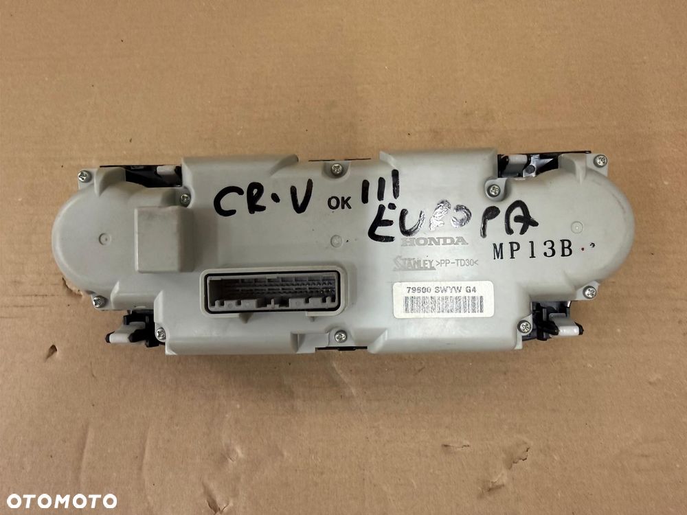HONDA CR-V III LIFT 10-12 Panel klimatyzacji 79600-SWYW-G4 - 3
