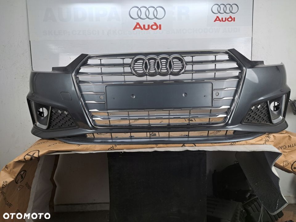 ZDERZAK AUDI A4 B9 8W COMPETITION S-LINE PLUS 2017 - 1