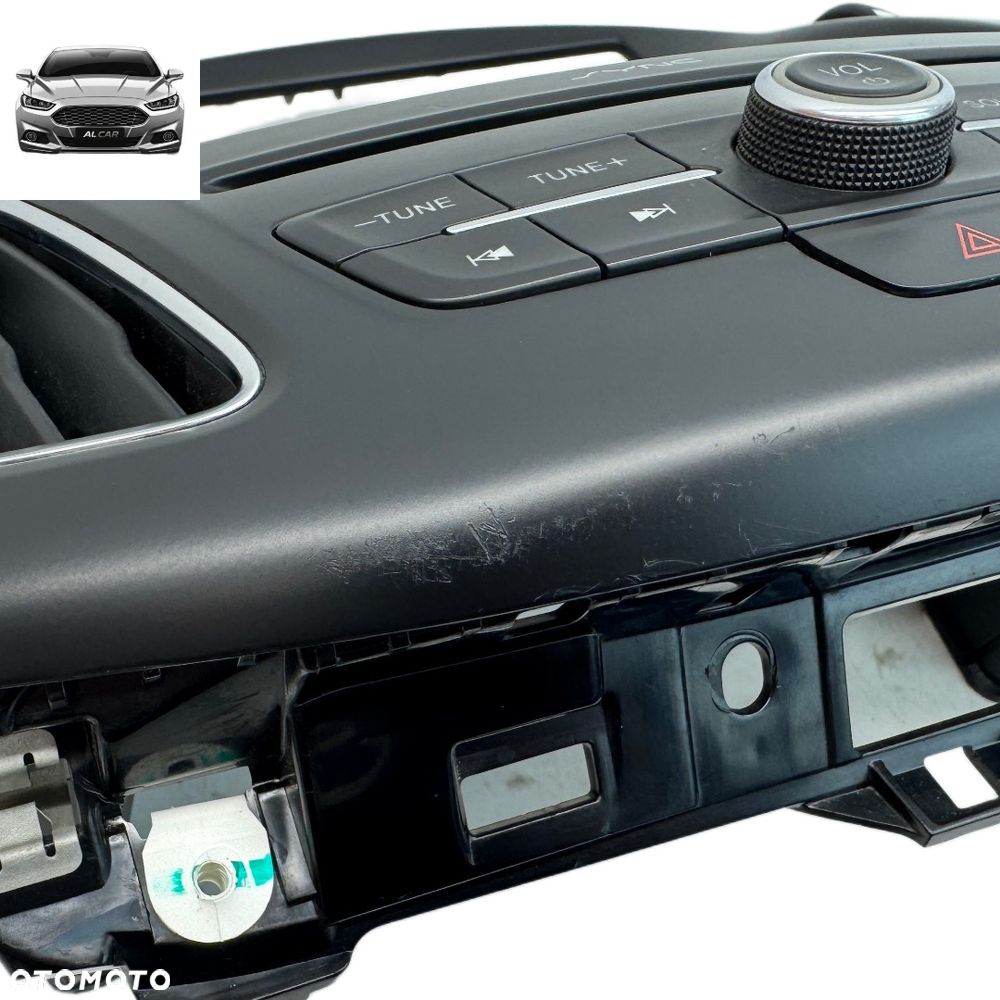 PANEL RAMKA RADIA NAWIGACJI SYNC 2 FORD FOCUS MK3 LIFT - 5