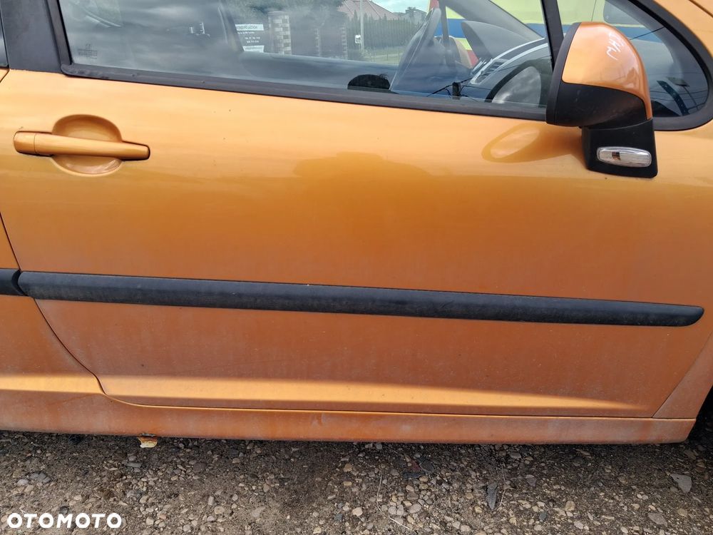 DRZWI PRAWE PRZOD PEUGEOT 207 3D KHW - 4