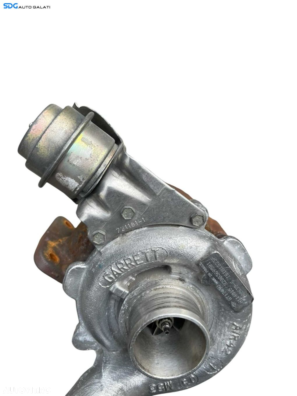 Turbo Turbina Turbosuflanta cu Joc in Ax Nissan Primera 1.9 Dci F9Q 85KW 88KW 2003 - 2007 Cod 8200369581 [B3985] - 4