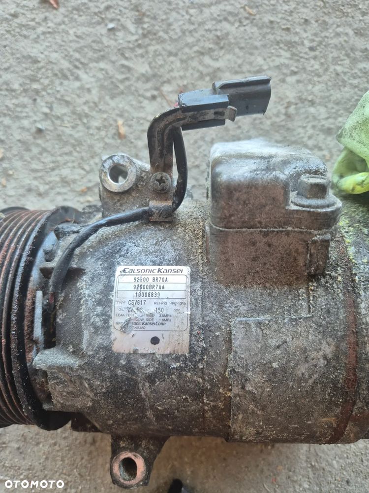 SPRĘŻARKA KLIMATYZACJI NISSAN QUASHQAI 92600BR70A - 2