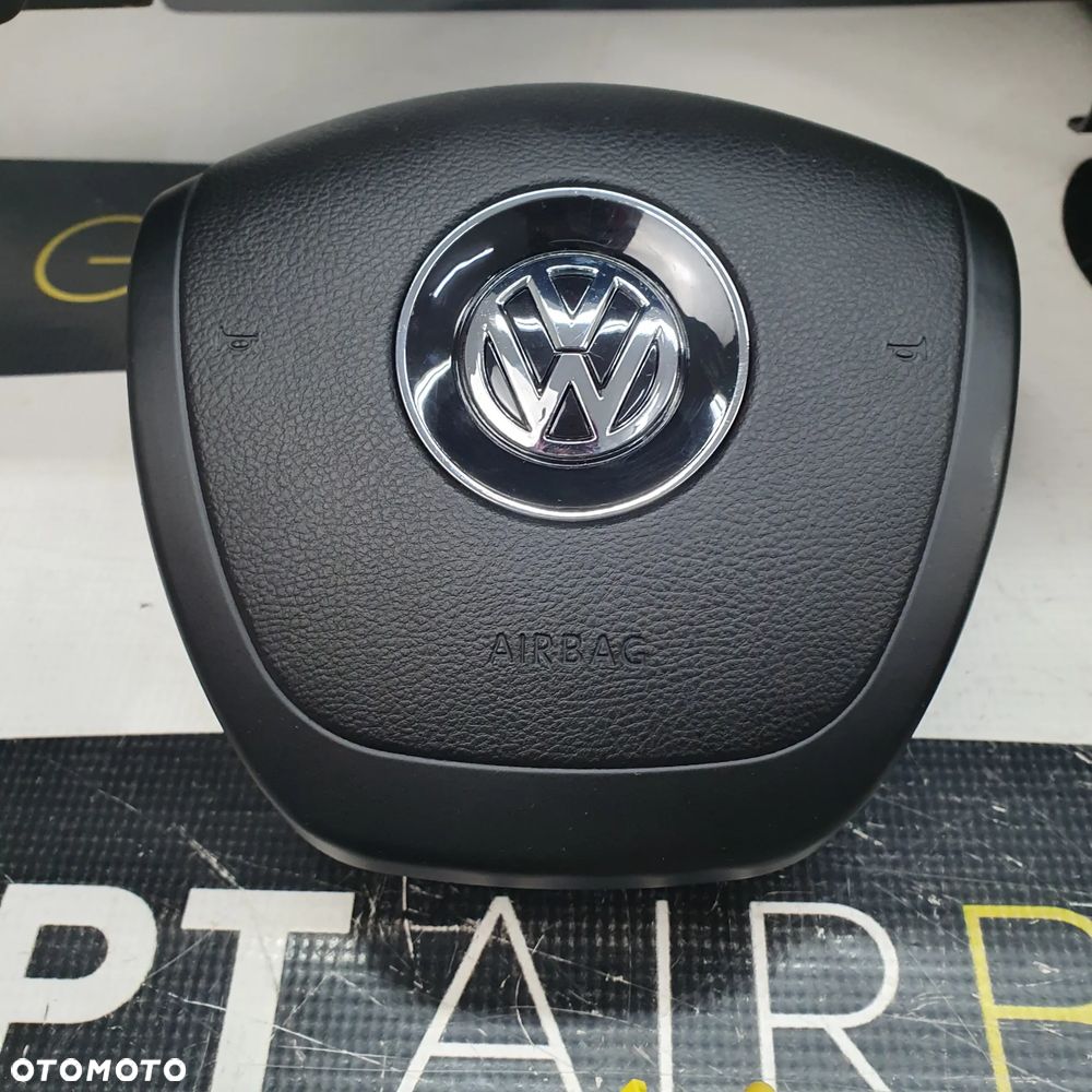 VW TOUAREG II 7P DESKA ROZDZIELCZA KONSOLA KOKPIT PULPIT PODUSZKI AIRBAG AIR BAG PASY KIT SET - 6