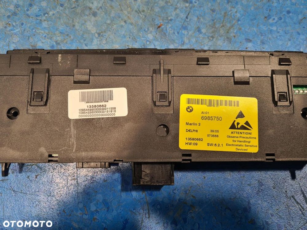BMW 5 E61 E60 PANEL WŁĄCZNIKÓW 6985750 - 1