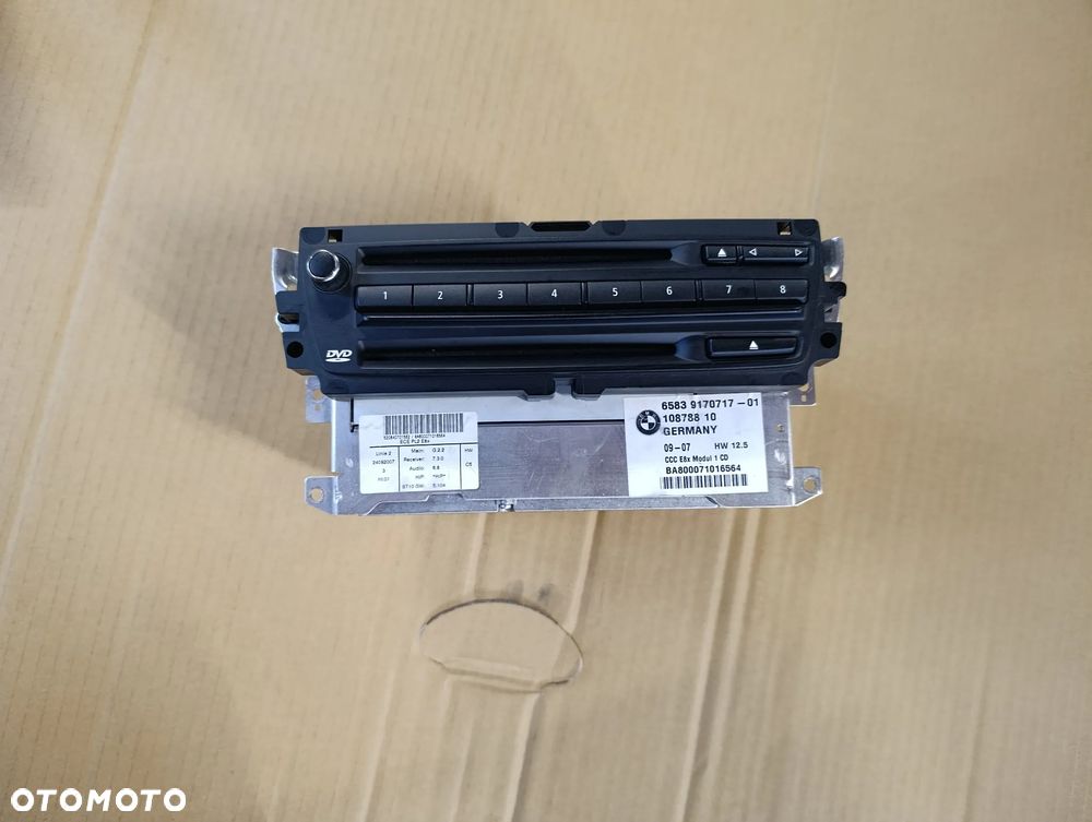 BMW 1 E87 RADIO RADIOODTWARZACZ 9170717 - 1
