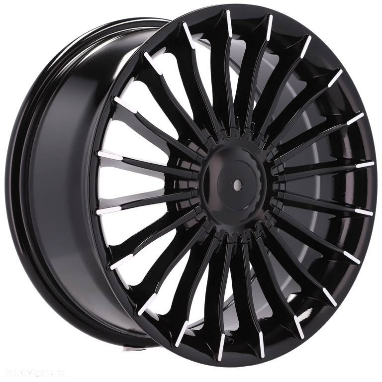 4x Felgi 17 m.in. do BMW 3 e36 5 e34 e39 e60 6 e63 e64 7 e38 e65 - BK273 (BY1023) - 8