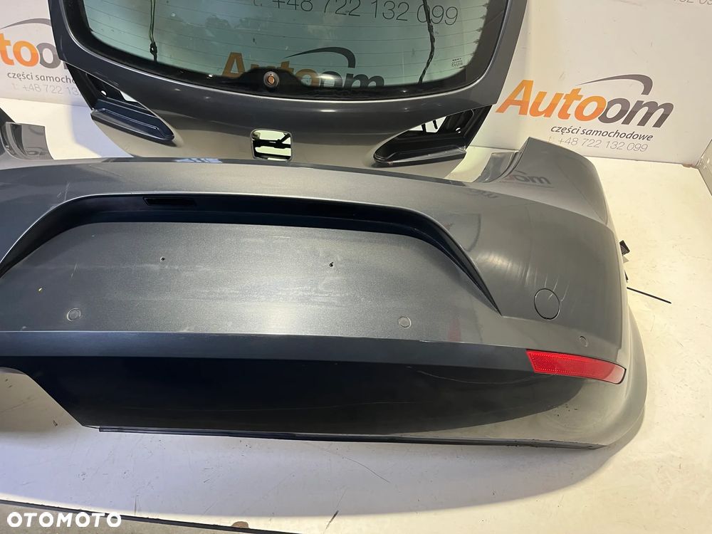 ZDERZAK TYŁ KLAPA TYLNA  SEAT LEON II 2008R KOMPLET - 4