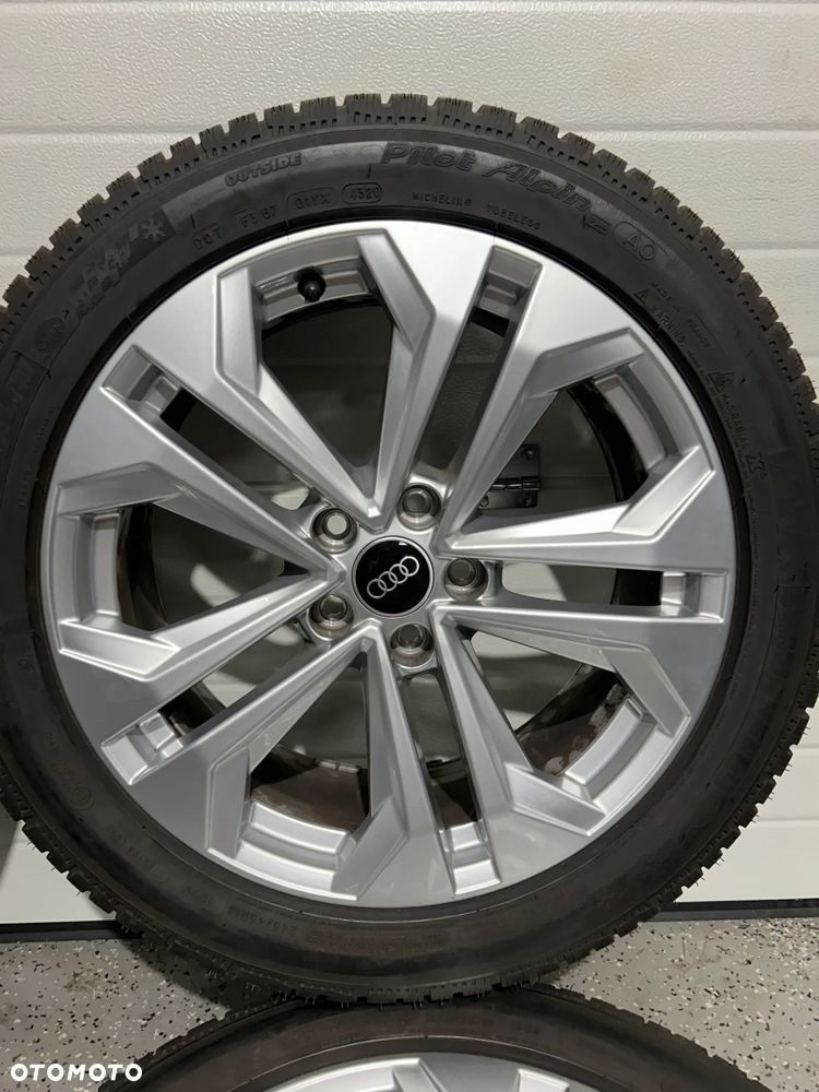 Oryginalne KOŁA FELGI 18 AUDI A4 B9 Allroad A6 C7 Michelin 245/45R18 2020r 7,5mm jak NOWE - 6