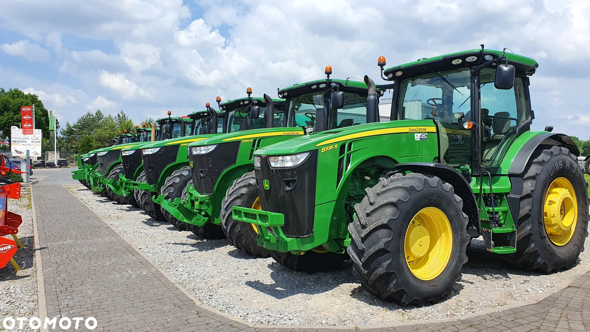 John Deere JD 6215R, 50 km/h, pneumatyka, przedni TUZ, bogata wersja, autentyczny przebieg! - 11