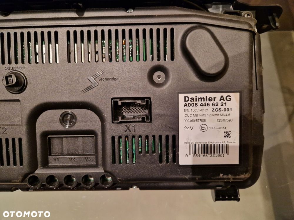 Zegary Licznik Instrument Cluster Mercedes Arocs Antos Actros MP4 Euro 6 - 3