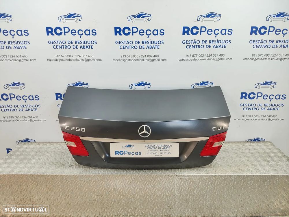 Porta Tampa de mala Mercedes Benz Class E W212 - 6