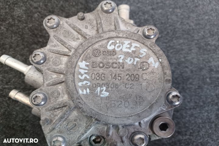 Pompa vacuum mecanica 03G145209C 2.0 TDI Volkswagen VW Golf 5 [2003 - - 4