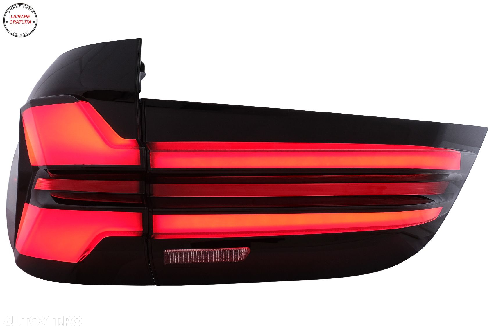 Stopuri Full LED BMW X5 F15 (2013-2018) Conversie la G05 Design- livrare gratuita - 3