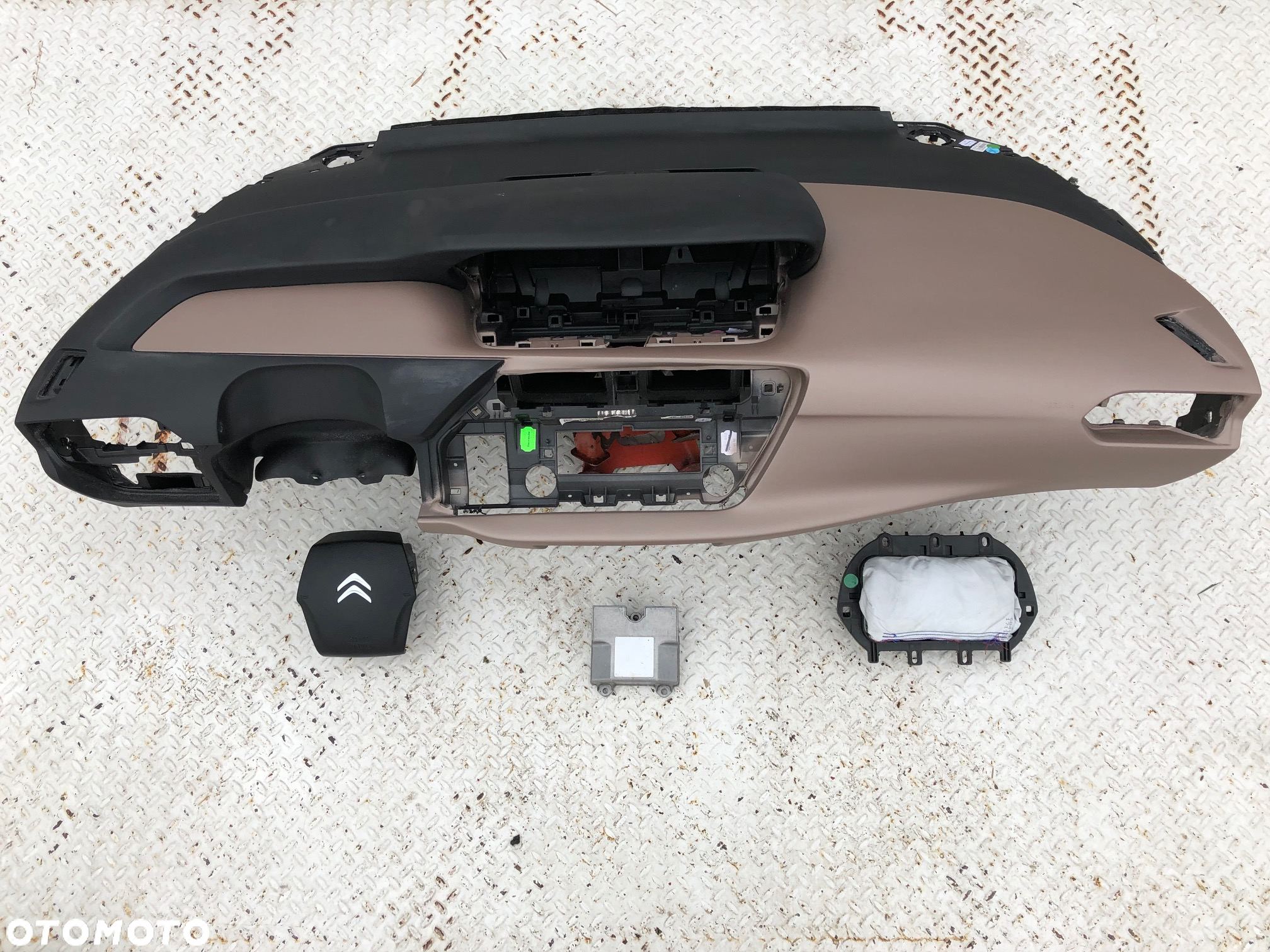 CITROEN C4 PICASSO II DESKA KONSOLA KOKPIT PULPIT PÓŁKA PARAPET AIRBAG SRS AIR BAG - 2
