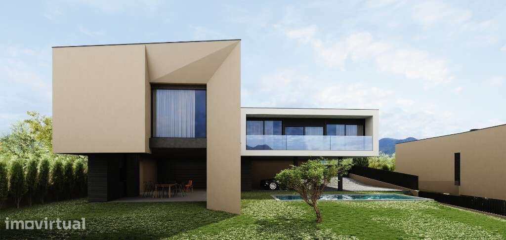 Moradia Individual T3+1 com Piscina | Encostas de São Bento - Santo Ti - Grande imagem: 2/6