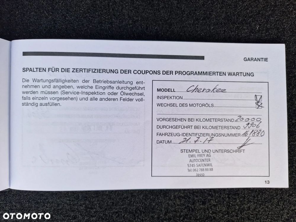 Jeep Cherokee 2.2 Multijet Active Drive I Automatik Night Eagle - 30