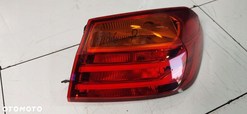 BMW 4 F32 12-17 PRAWA TYLNA LAMPA LED ORYGINAŁ 63217296098 - 2