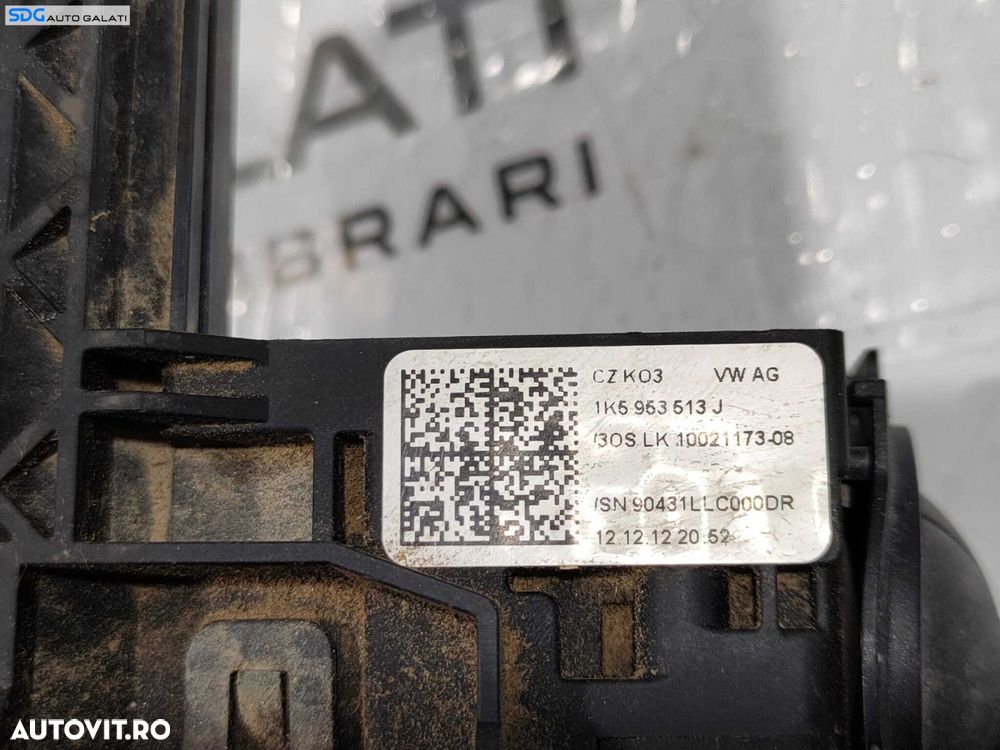 Ansamblu Semnalizare Faza Lunga Scurta Maneta Manete Stergator Volkswagen Jetta 4 MK4 2012 - 2018 Cod 1K5953507N 1K5953513J [L4835] - 8