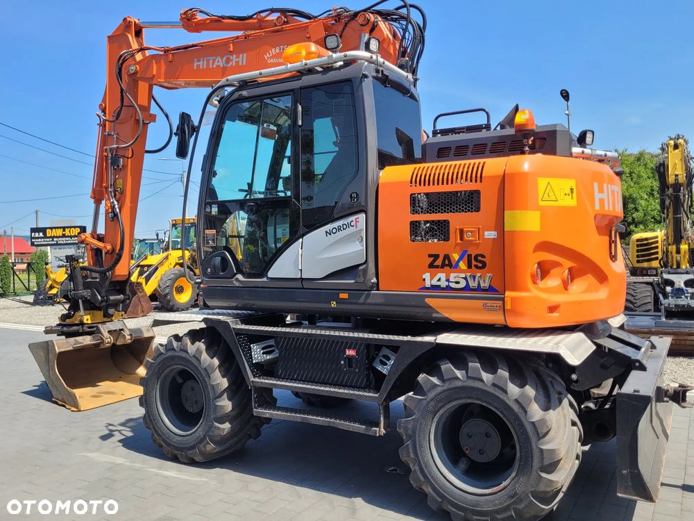 Hitachi ZX145W / ROTOTILT ze szczypcami / przyczepa / - 6