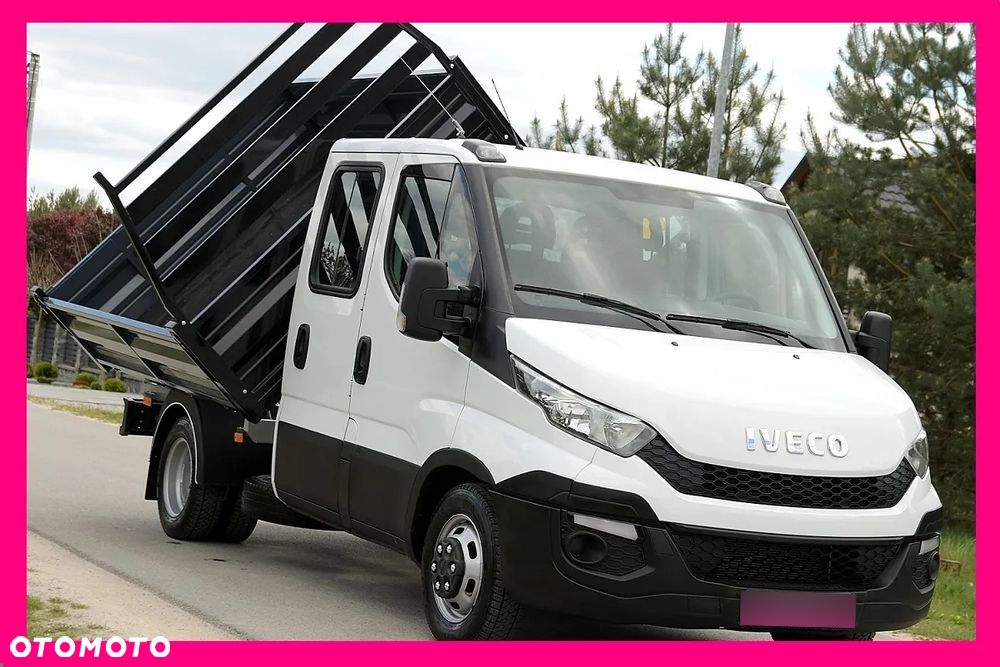 Iveco DAILY 35C15 / BRYGADÓWKA 7-dmio osobowa / WYWROTKA 3 -stronna DOKA - 1