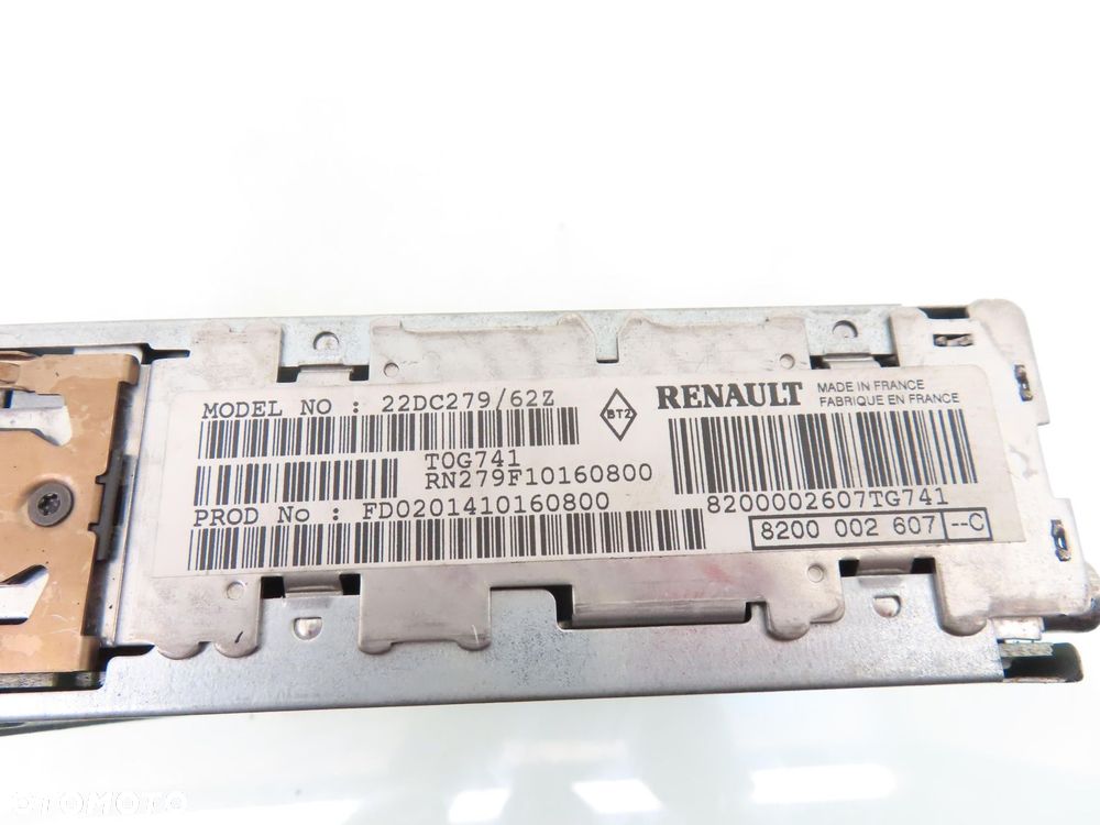 RADIO RENAULT LAGUNA II 8200002607C + KOD - 2