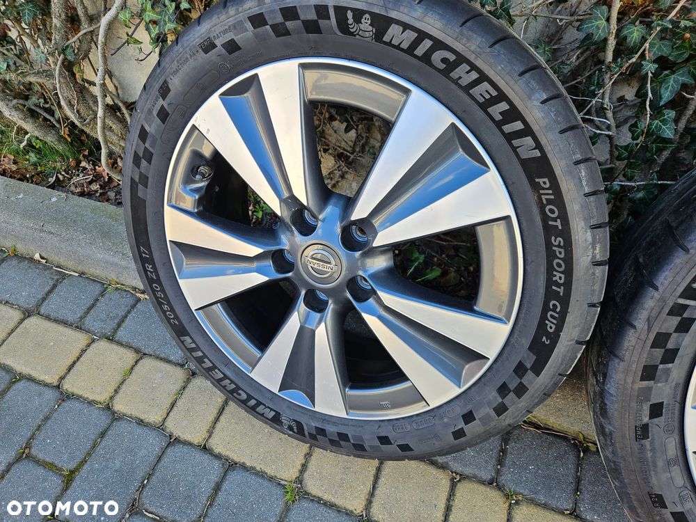KOŁA FELGI ALUFELGI OPONY 17  6,5 J ET 45 205 50 17 NISSAN JUKE PULSAR QASHQAI N507015 KOMPLET - 3