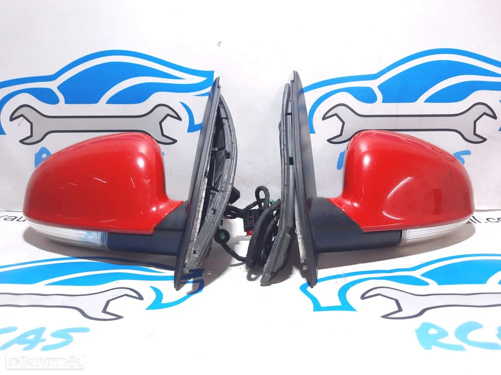 ESPELHO ESPELHOS RETROVISOR RETROVISORES ELÉTRICOS VW VOLKSWAGEN GOLF V 5 MK5 1K0857537 ORIGINAIS