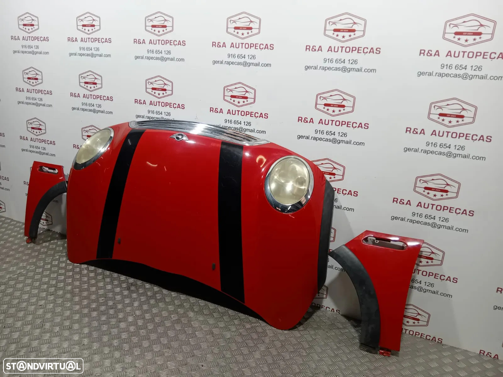 Frente Completa Mini Cooper One R50 R52 R53 Facelift LCi - 9