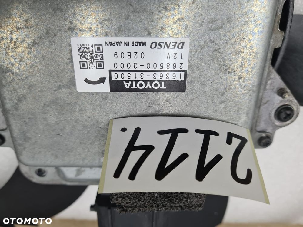 Toyota rav4 5 V od 19r 2685003000 wentylator chłodnicy wiatrak z silnikiem - 2