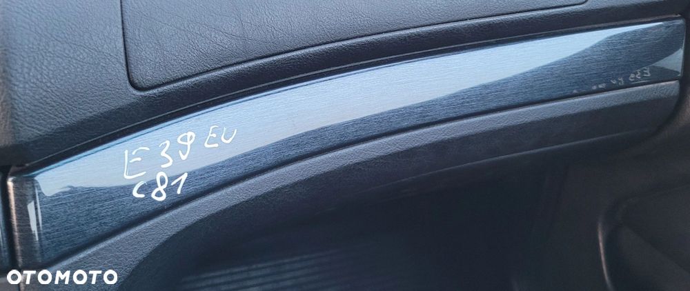 DEKORY KOMPLET BMW E39 SEDAN SZCZOTKOWANE PIANO BLACK C81 - 8