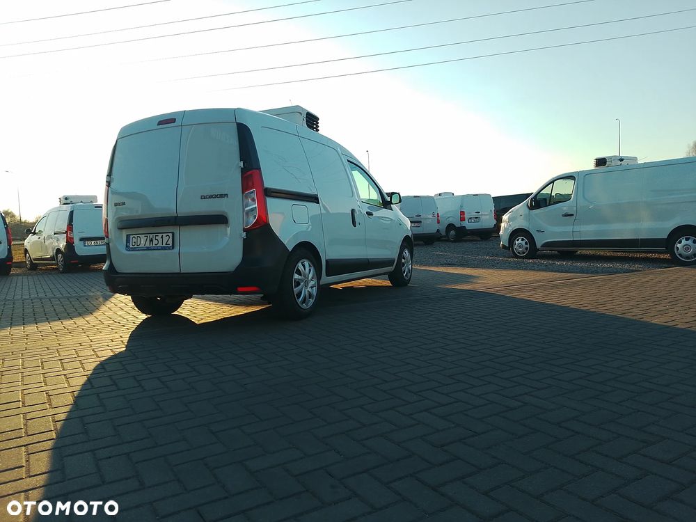 Dacia Dokker L2 Long Maxi Nowa Izoterma Chłodnia Mroźnia do lodów minus 20 stopni Carrier 220V PL na stoku - 14