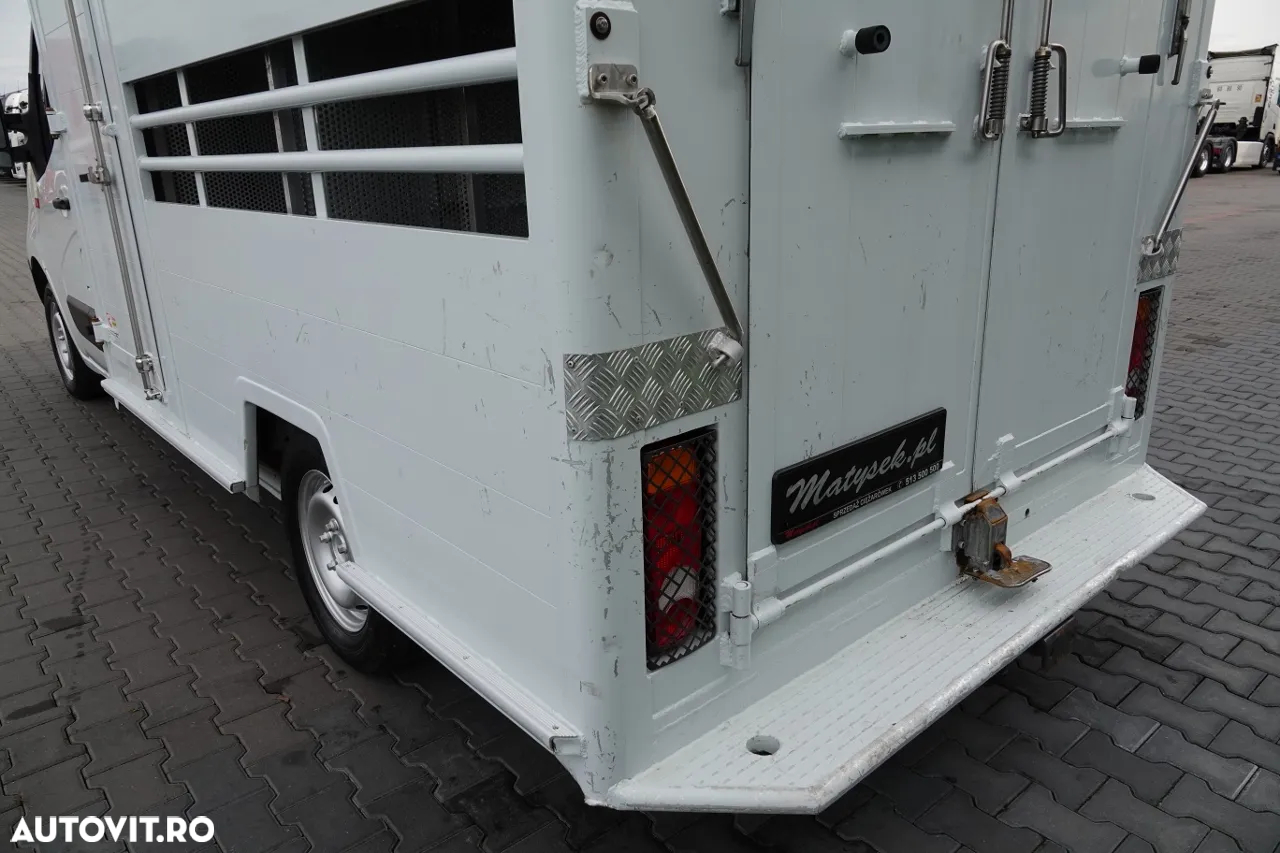 Renault MASTER / PENTRU ZEPTEL / PENTRU TRANSPORT ANIMALE / 2016 / IMPORTAT - 10
