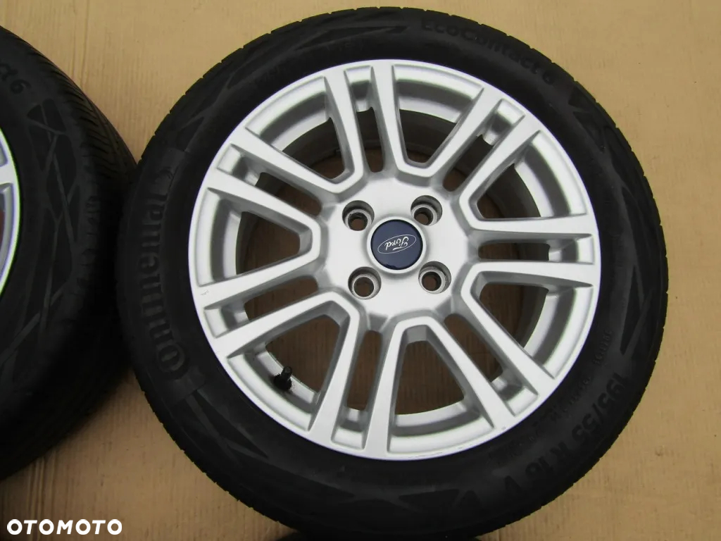4x Felgi Koła 16 Ford KA + Plus Fusion Focus Fiesta MK7 MK8 + Opony 195/55 - 6