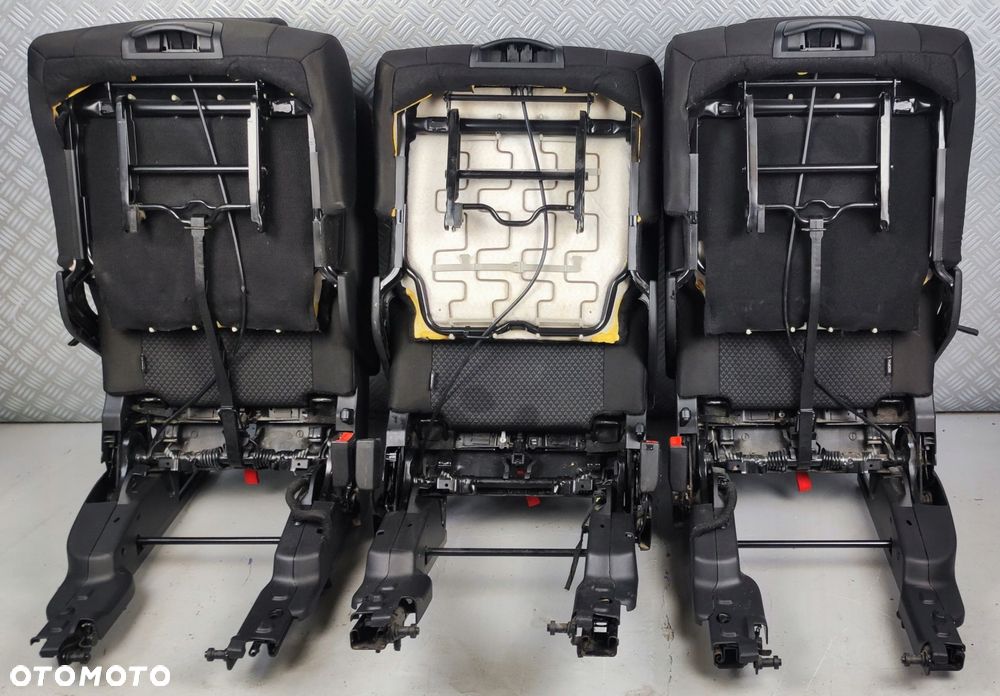fotel fotele tylne lewy prawy środkowy CITROEN C4 GRAND PICASSO I 1 06- - 2
