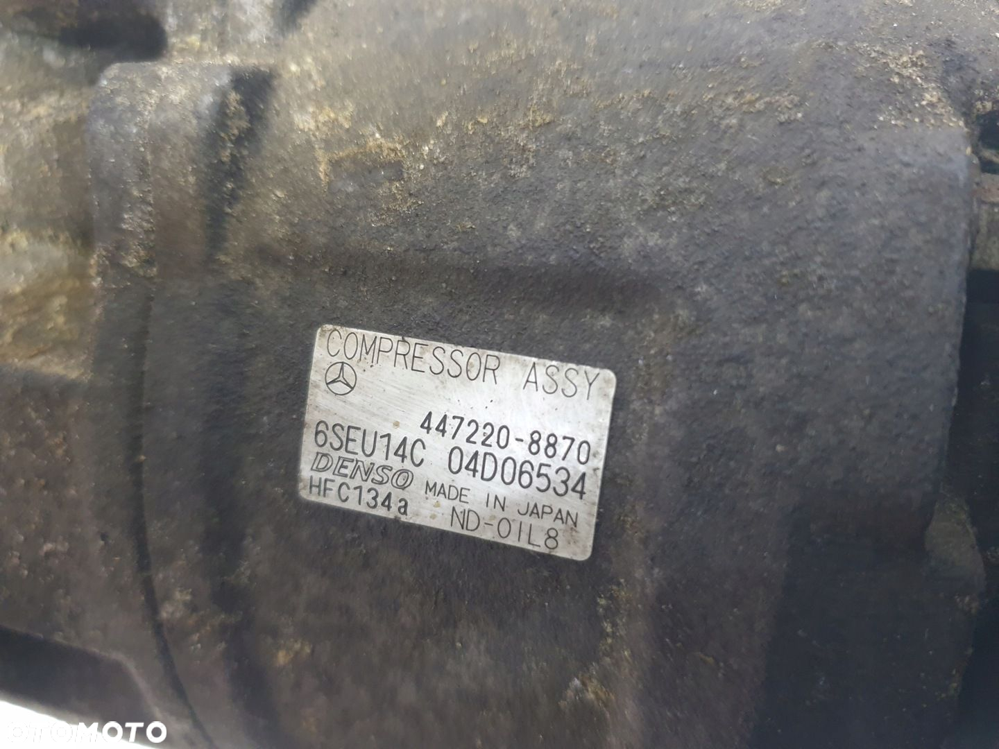 SPRĘŻARKA KLIMATYZACJI MERCEDES W168 1.7 CDI 447220-8870 - 5