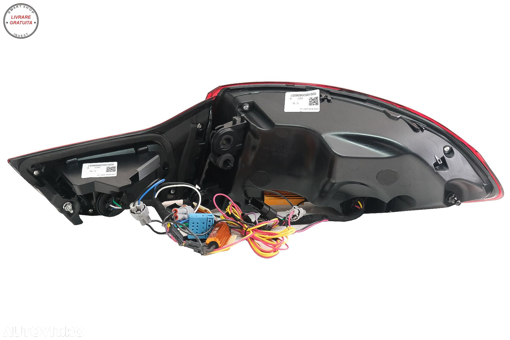 Stopuri OLED BMW Seria 4 F32 F33 F36 M4 F82 F83 (2013-03.2019) Rosu Clar cu Semnal- livrare gratuita - 19