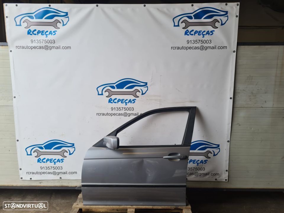PORTA FRENTE FRONTAL ESQUERDA BMW SERIE 3 E46 FECHO ELEVADOR MOTOR PUXADOR VIDRO