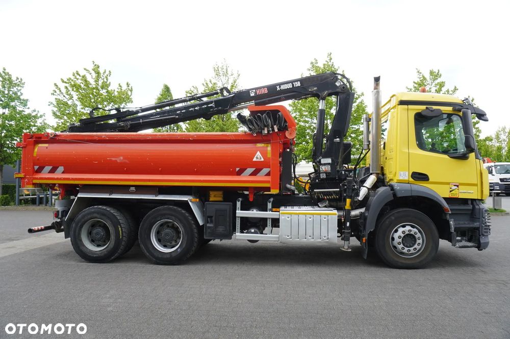 Mercedes-Benz Arocs 2640 6x4 / 100 tys. km! / HIAB X-Hiduo 158 / rotator / Wywrotka 2-stronna - 6